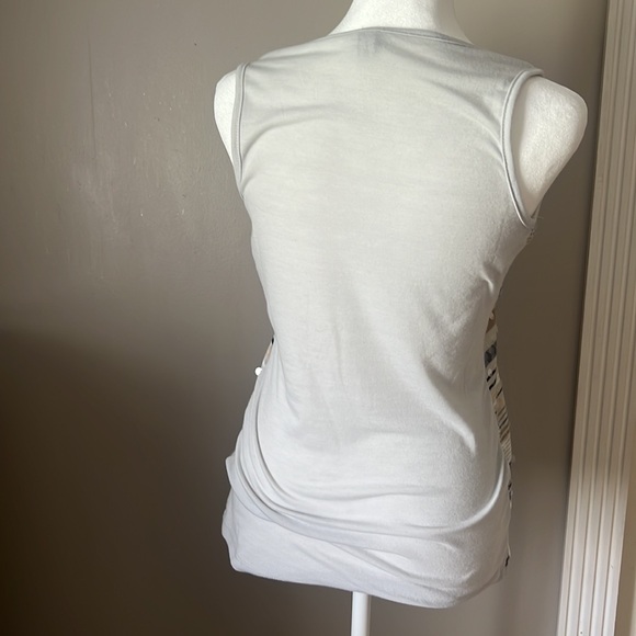 Neutral Sequined Tank Top - Picture 3 of 4